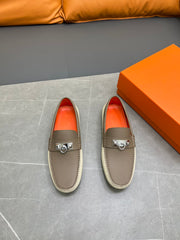 Hermes Men's Beanie Shoes - Summer Collection