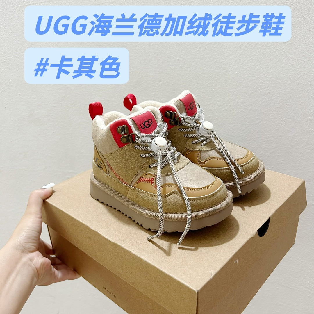 UGG Hyland Plush Winter Hiking Shoes for Kids