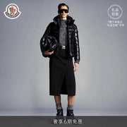 Faye Wong's Inspired Moncler Women's Short Down Jacket - Black