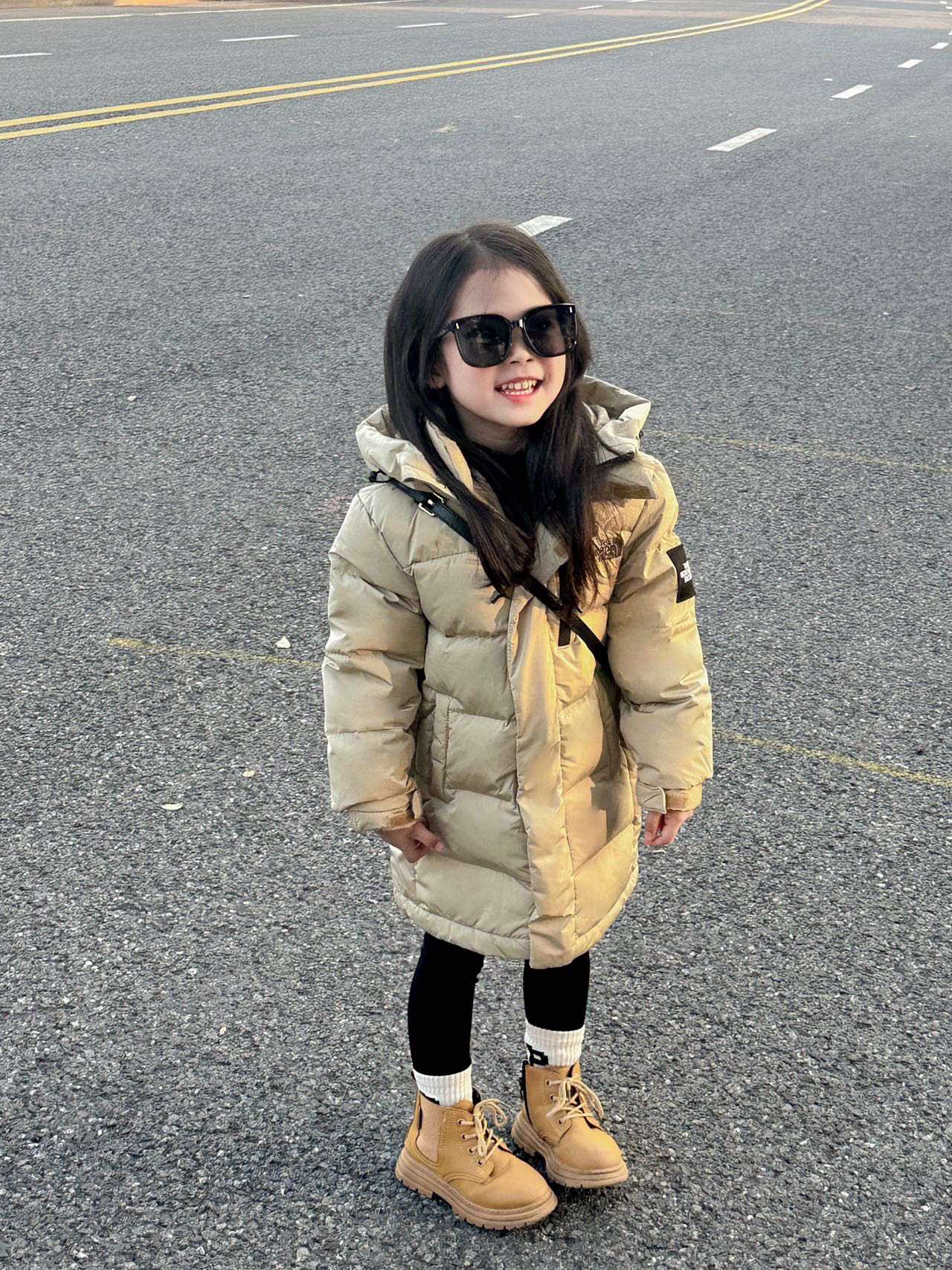 The North Face Children's Long Down Jacket - Stylish & Warm Winter Gear