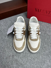 Valentino Garavani One Stud Low-Top Suede Sneakers