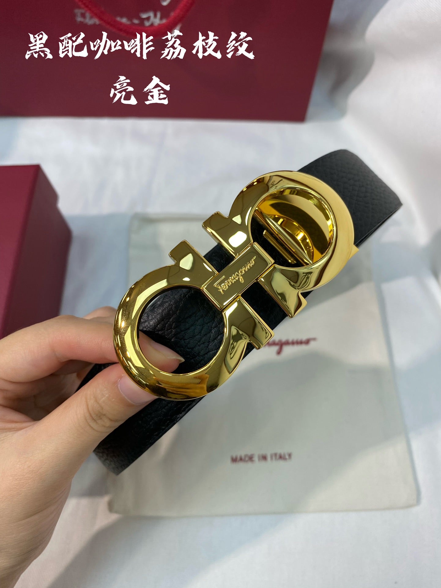 Premium Double-Sided Men's Belt - Customizable Luxury Design