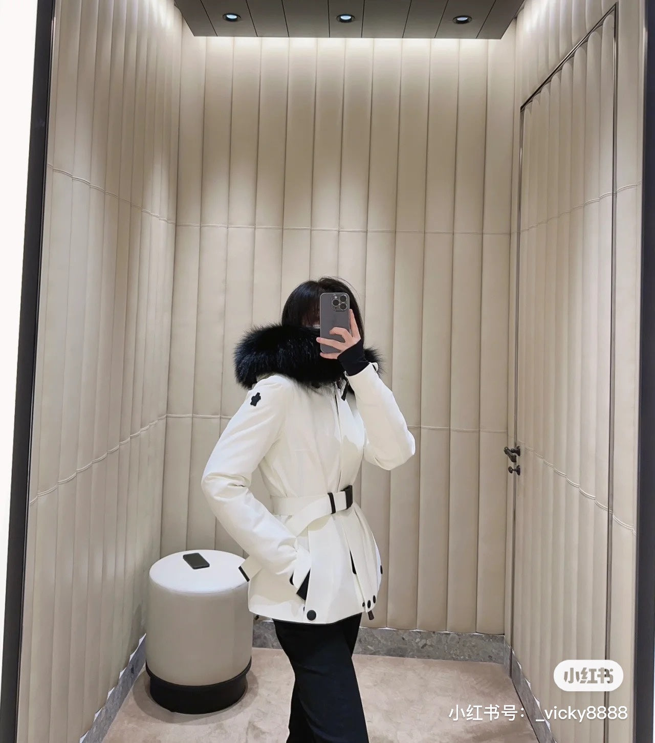 Women's Moncler Grenble Laplance High-End Down Ski Jacket