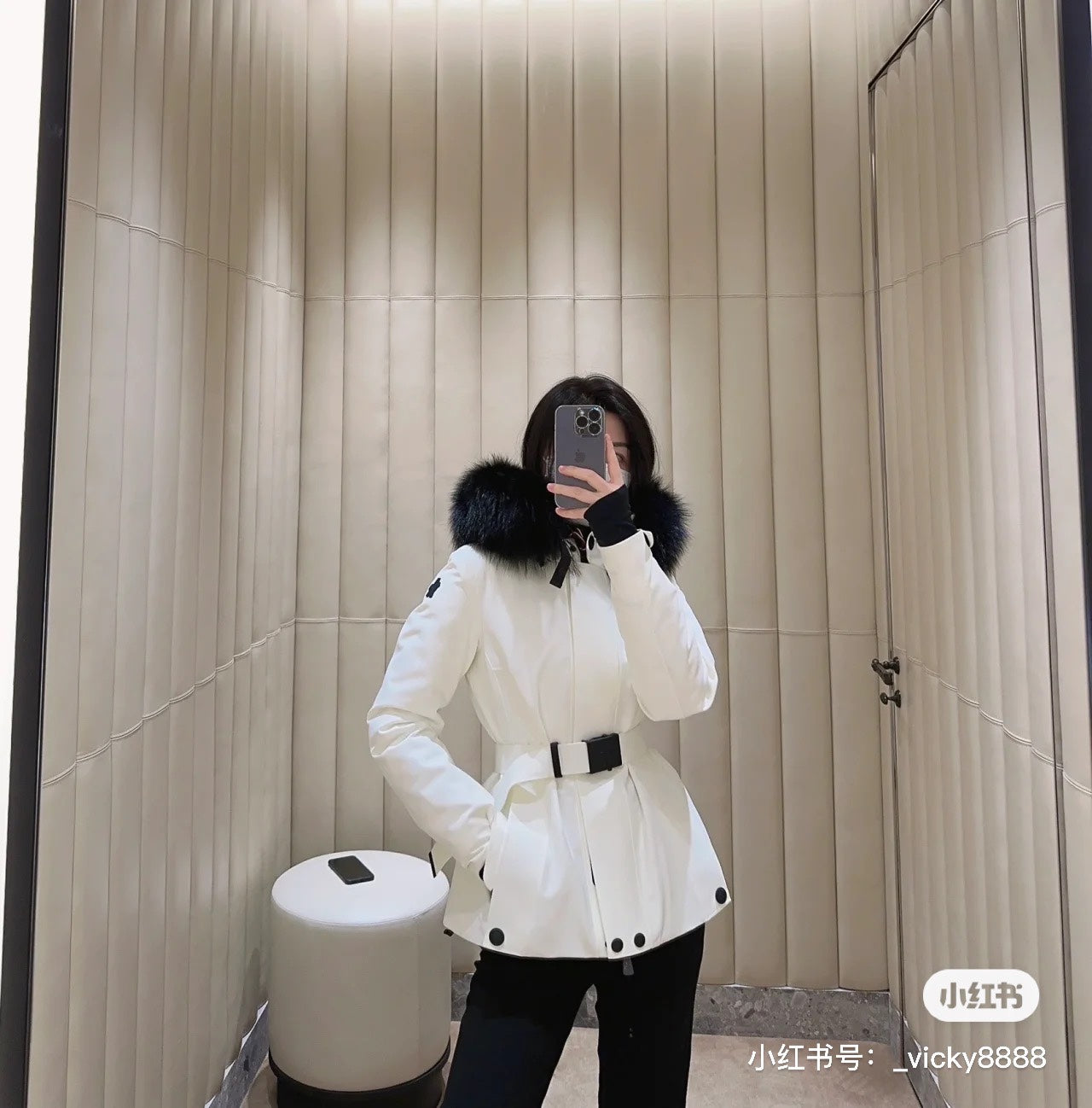 Women's Moncler Grenble Laplance High-End Down Ski Jacket