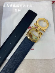 High-End Customizable Men's Double-Sided Cowhide Belt