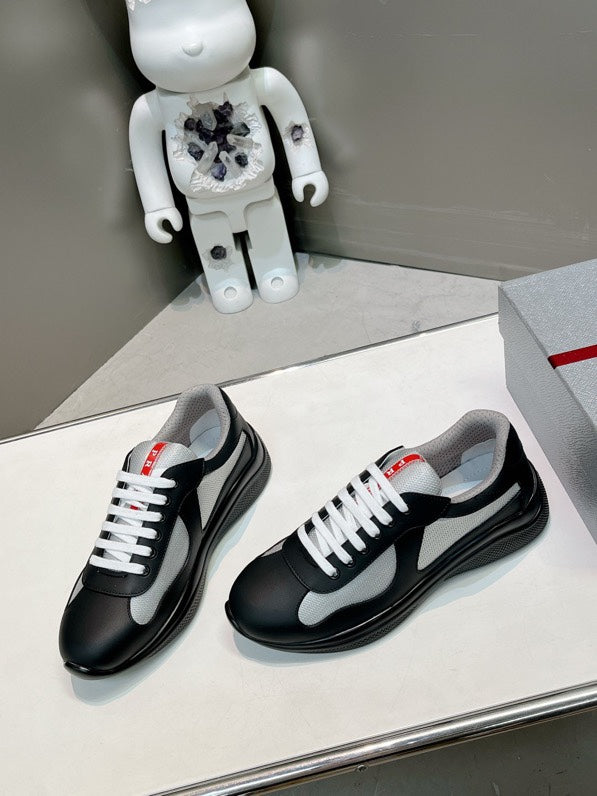 Prada Americaâ€™s Cup Sneakers - Modern Fabric Design