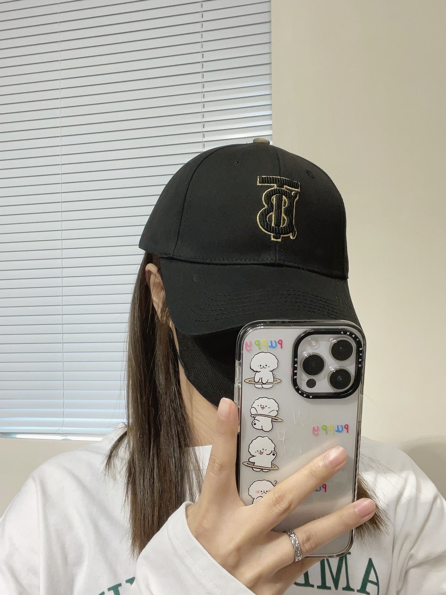 Burberry Original Cotton Baseball Cap - Unisex, Breathable Design