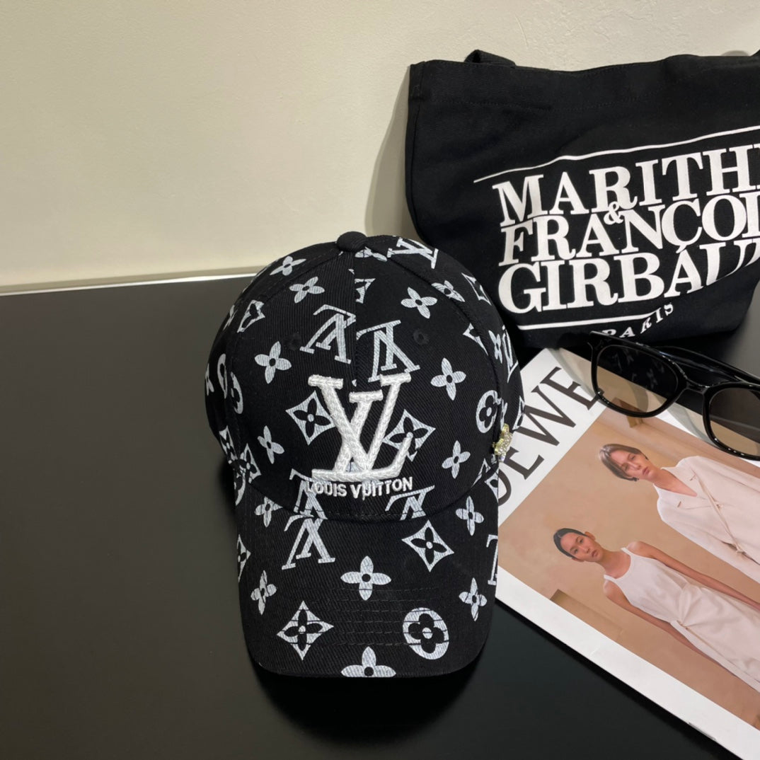 Louis Vuitton All-Over Print Baseball Cap