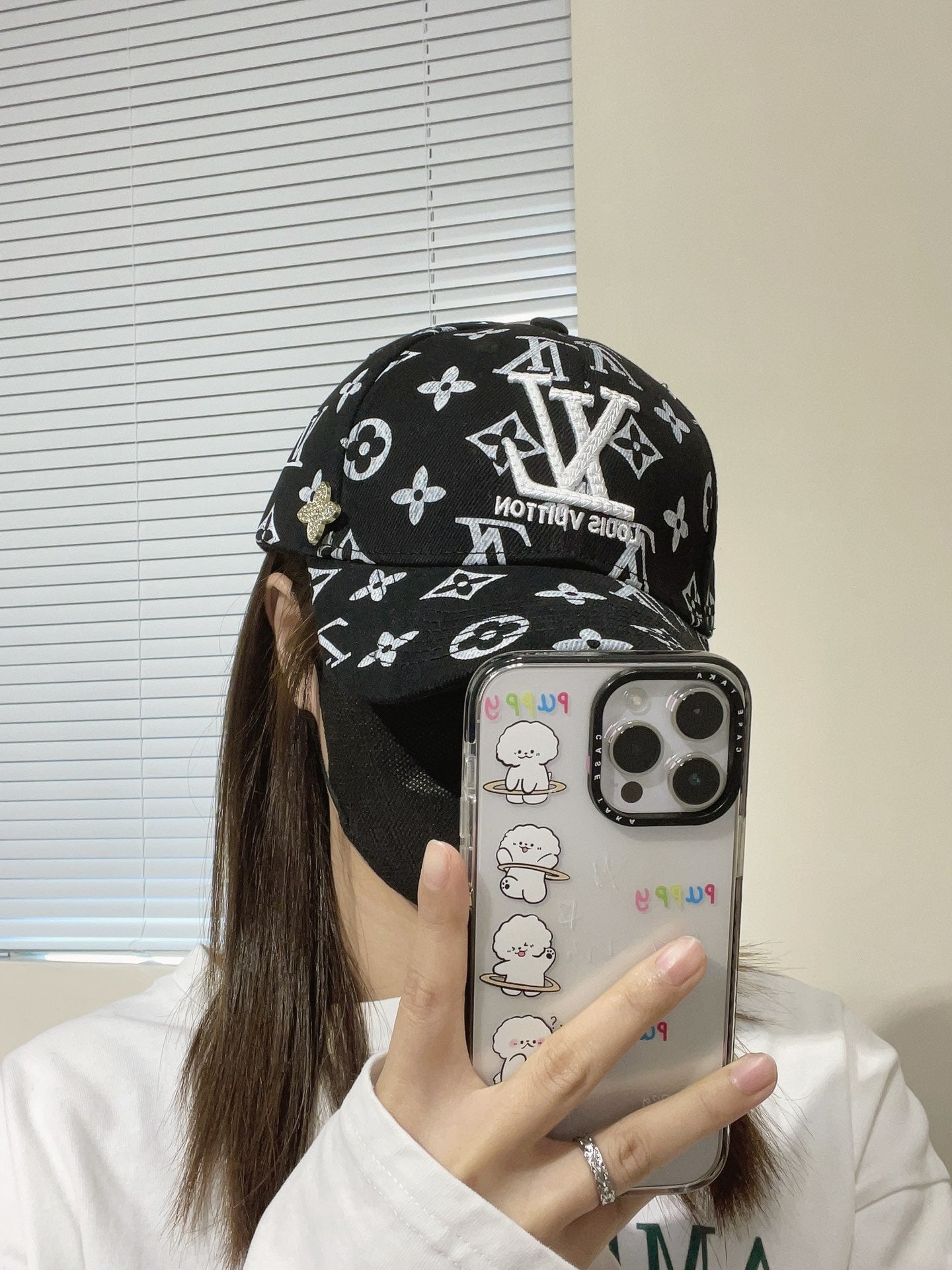 Louis Vuitton All-Over Print Baseball Cap