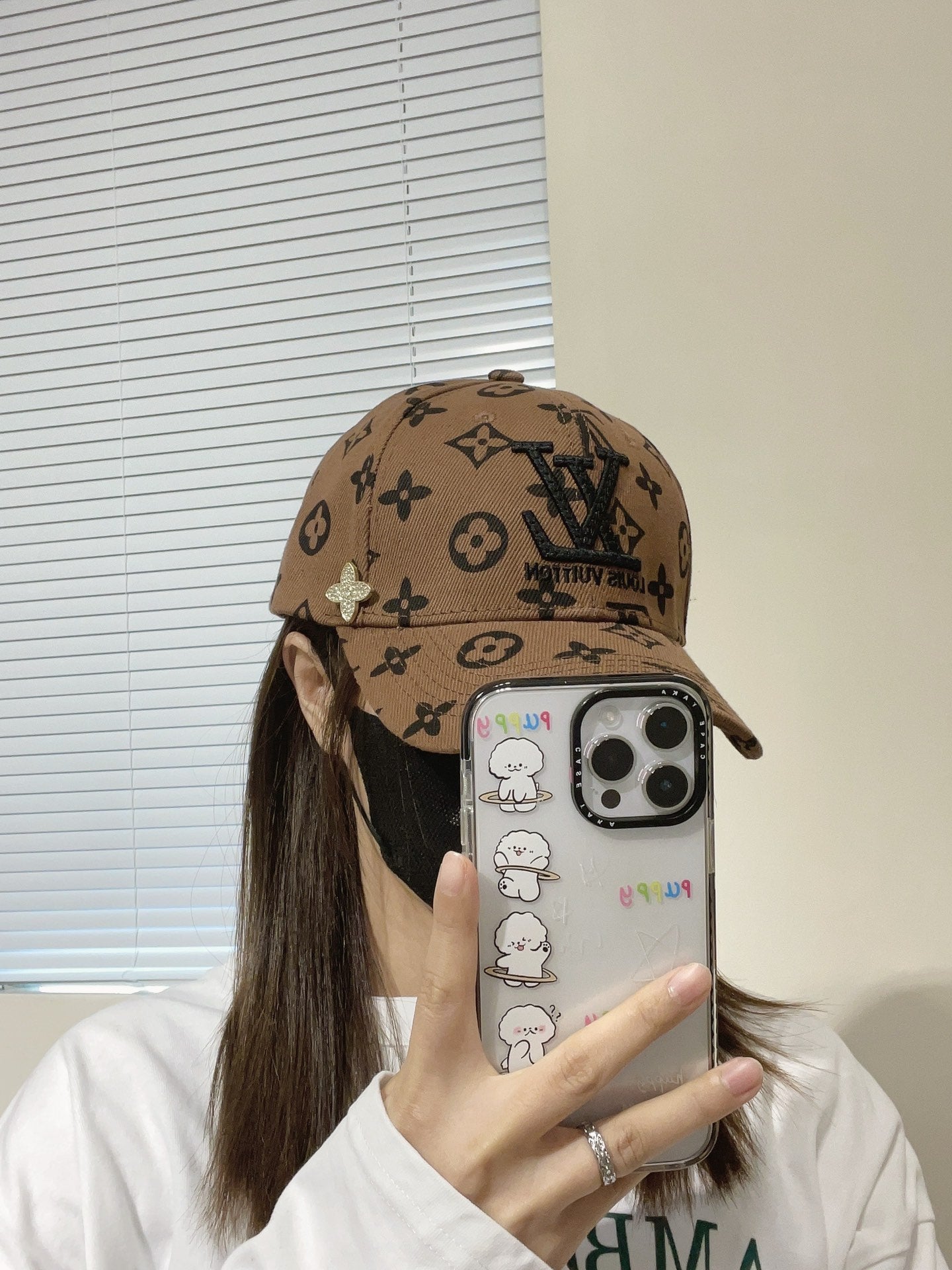 Louis Vuitton All-Over Printed Baseball Cap