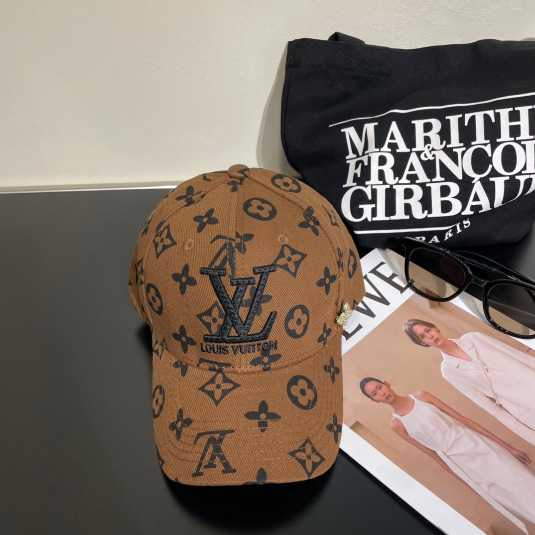Louis Vuitton All-Over Printed Baseball Cap