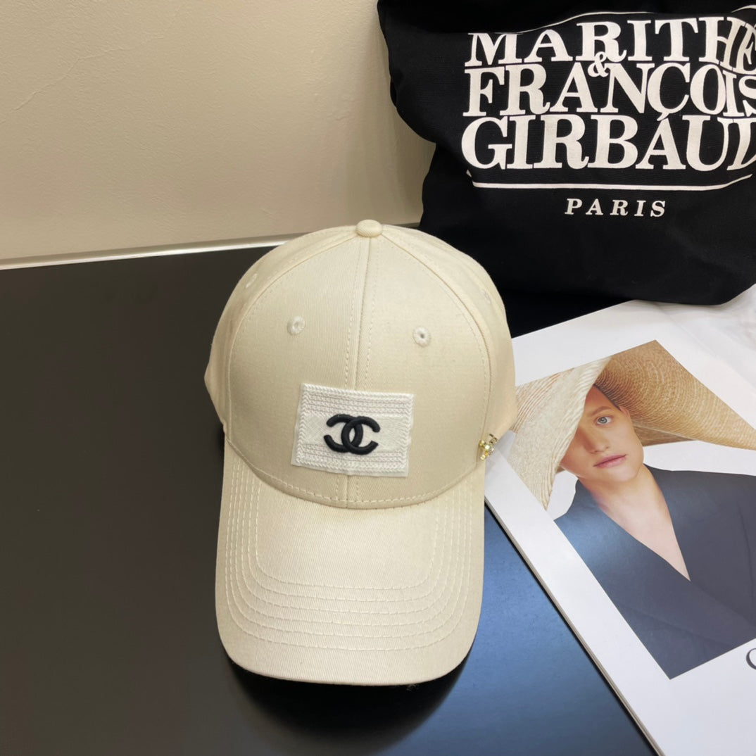 Chanel 2024 Spring Classic Logo Baseball Cap