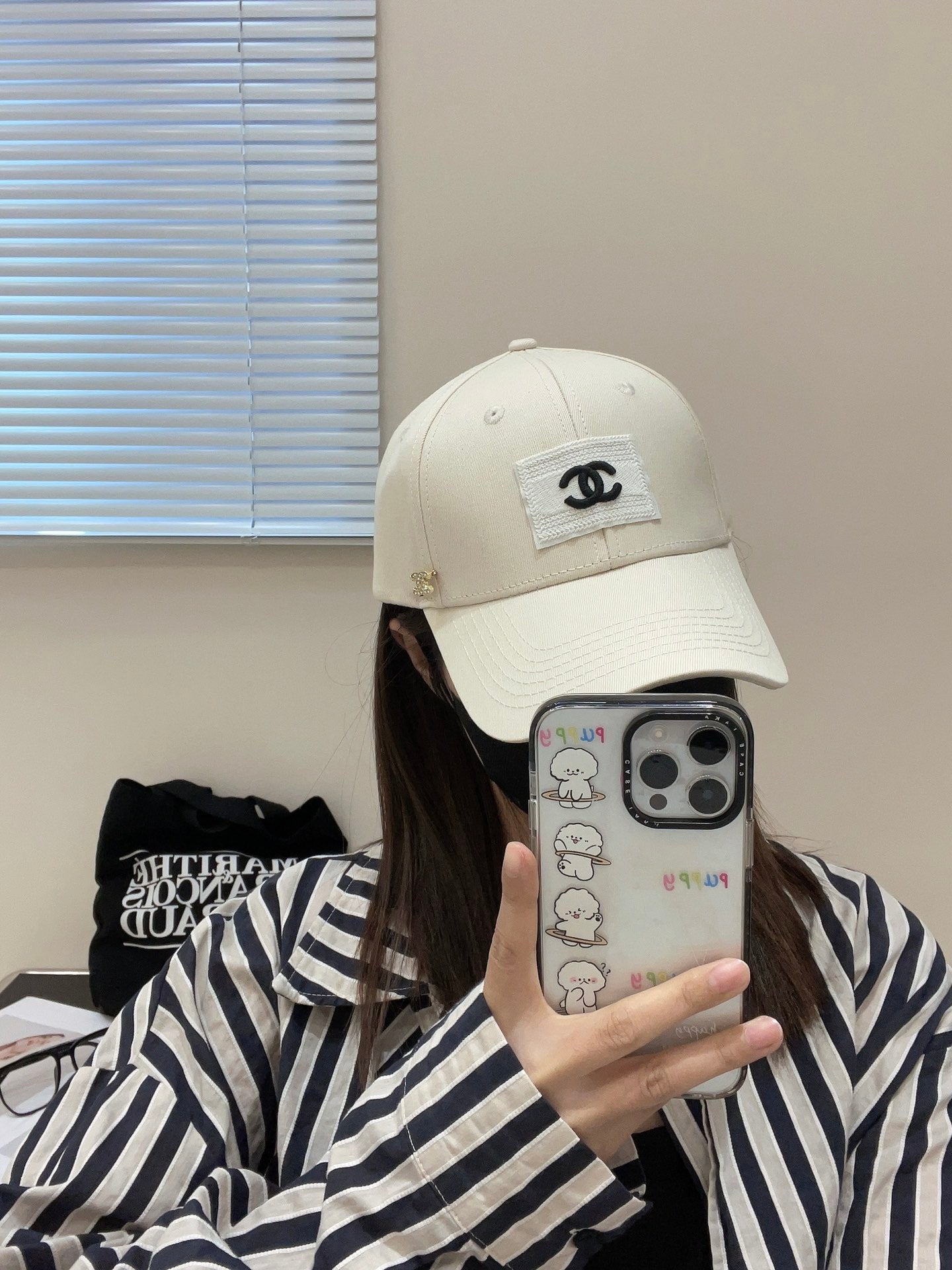 Chanel 2024 Spring Classic Logo Baseball Cap