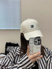 Chanel 2024 Spring Classic Logo Baseball Cap