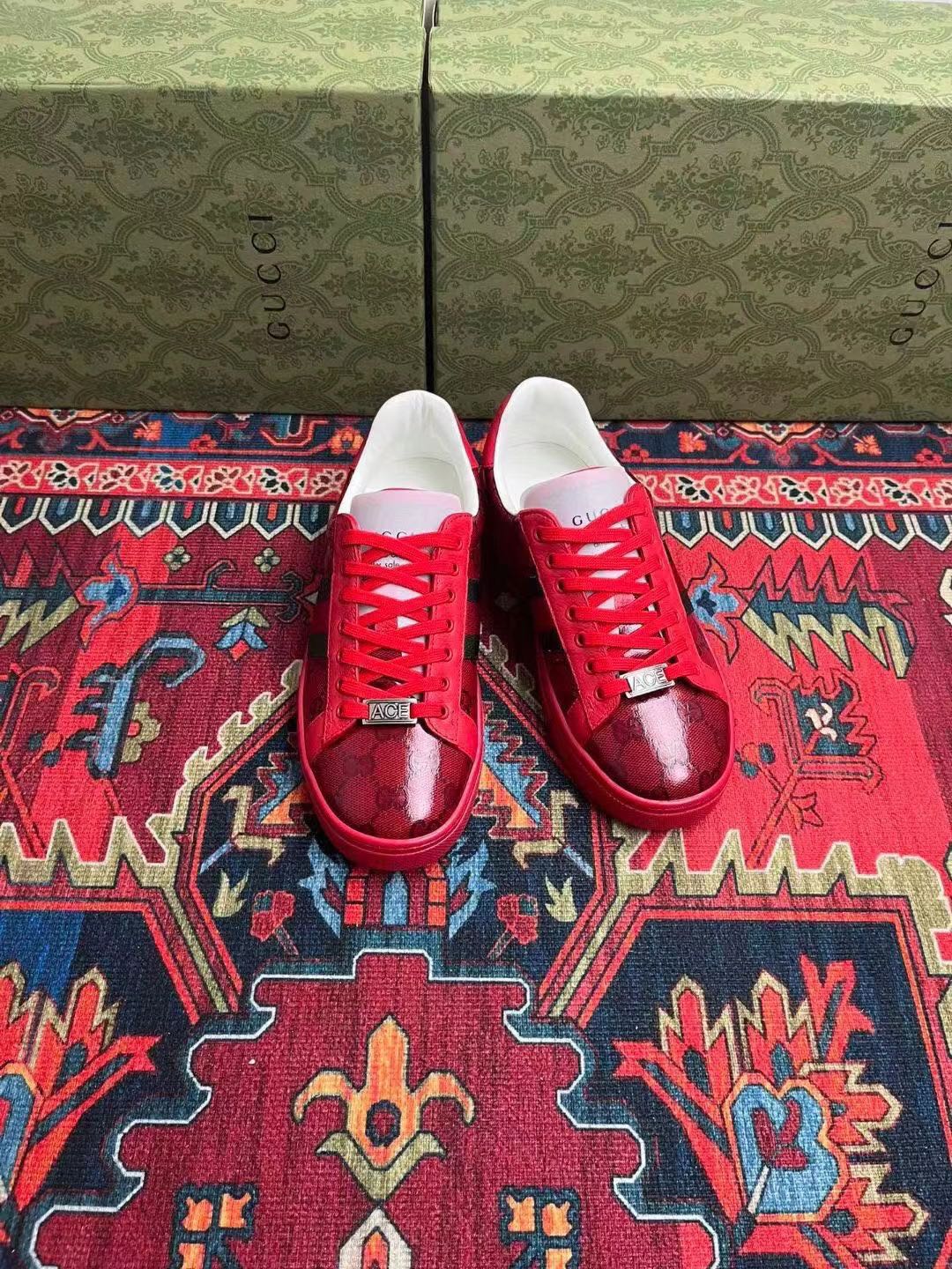 Gucci Ace Pro White Sneakers - Luxury Sport Style