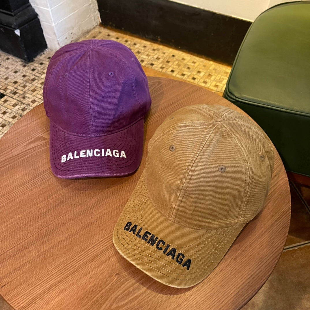 BAOLIZEGAO Paris Embroidered Washed Baseball Cap