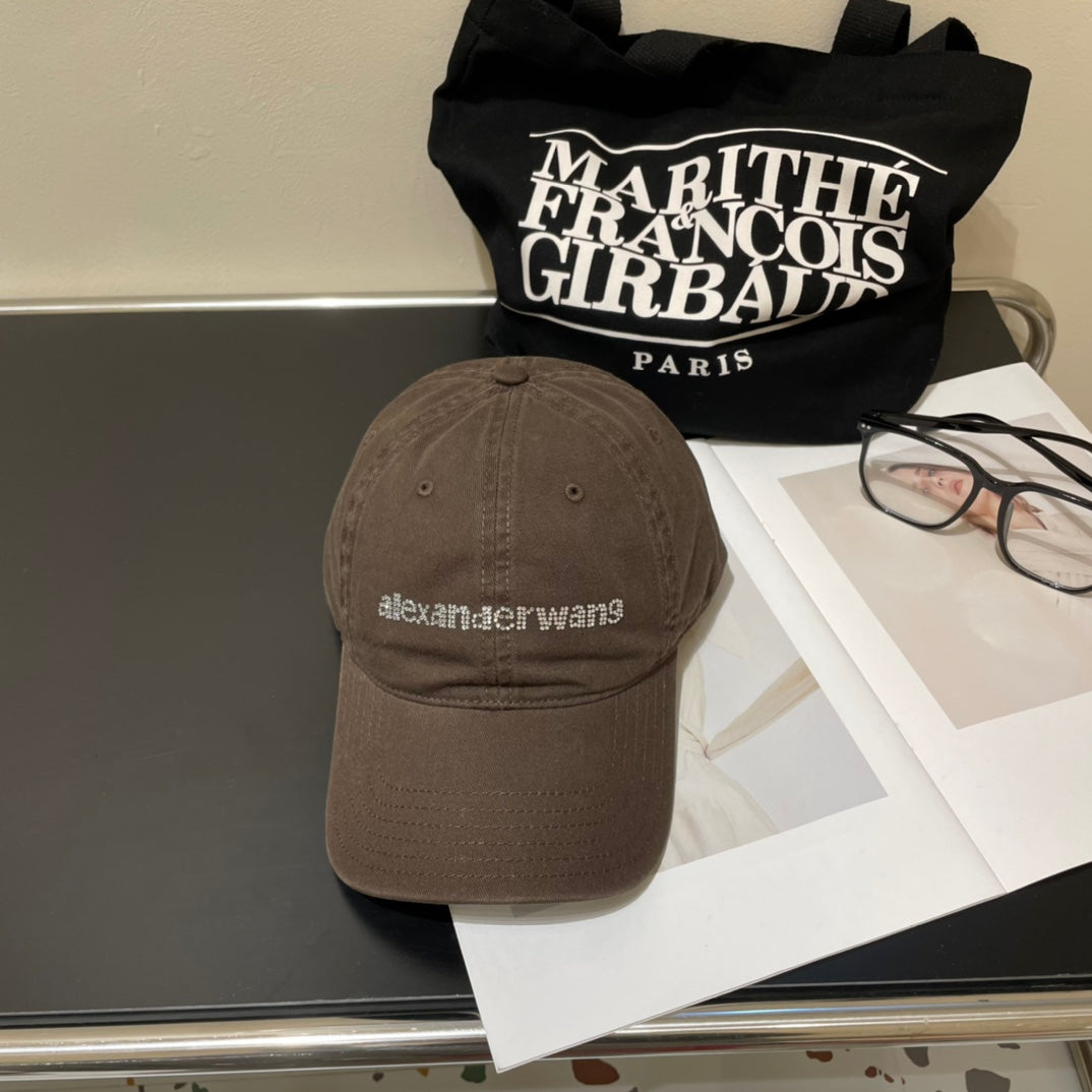 Alexander Wang Soft Fisherman Hat with Diamond Logo