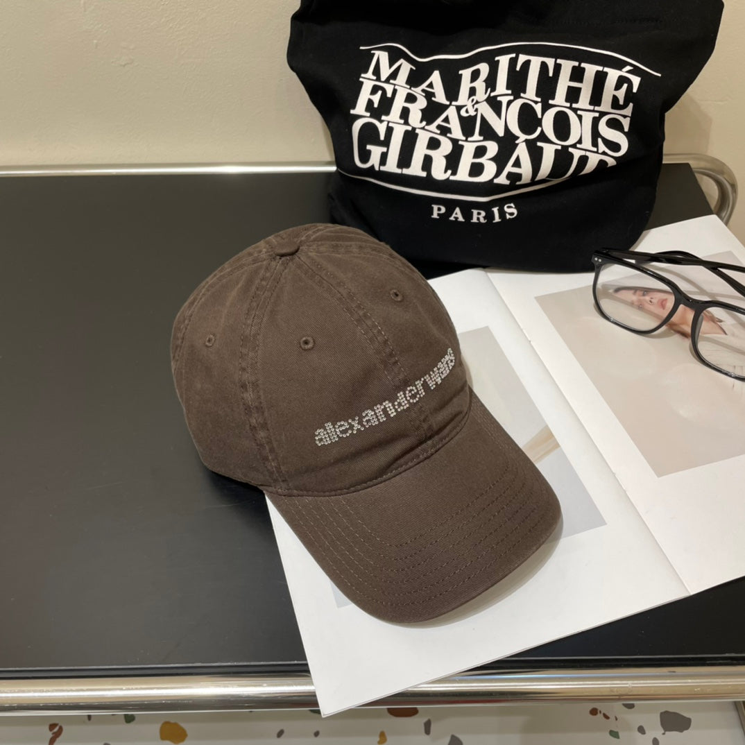 Alexander Wang Soft Fisherman Hat with Diamond Logo