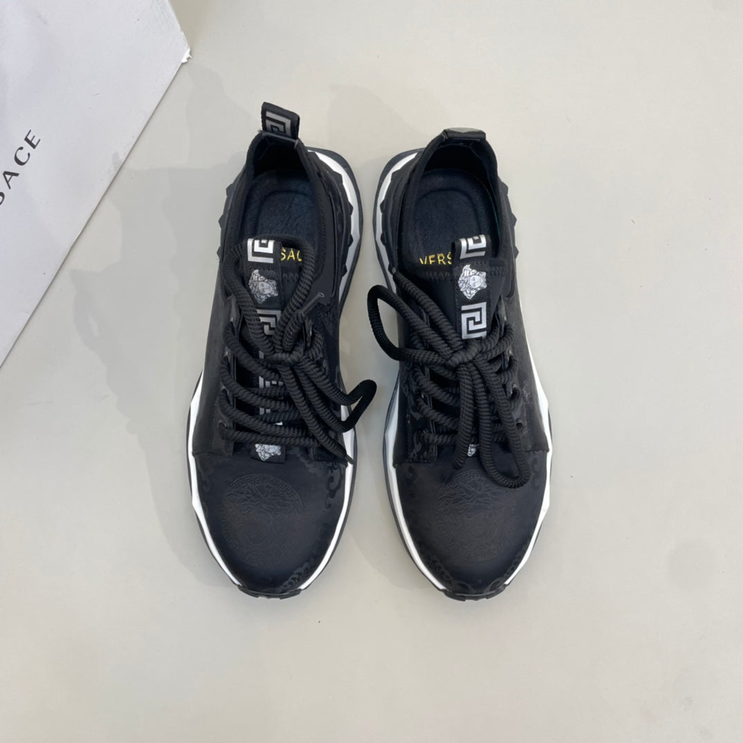 Versac "Fansi" Low-Top Sneakers â€“ Premium Cowhide Comfort