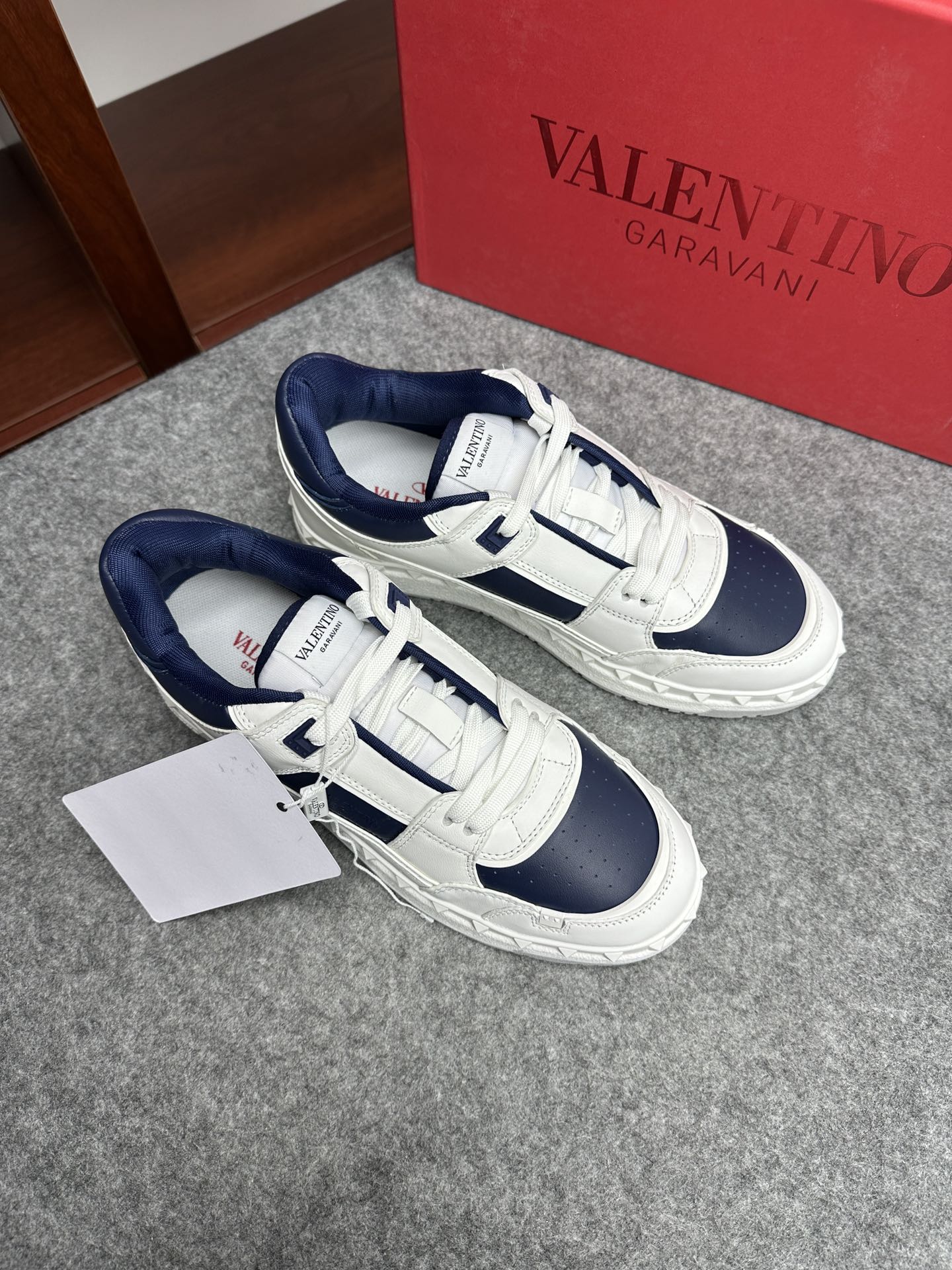 Valentino Low-Top Calfskin Sneakers for Men