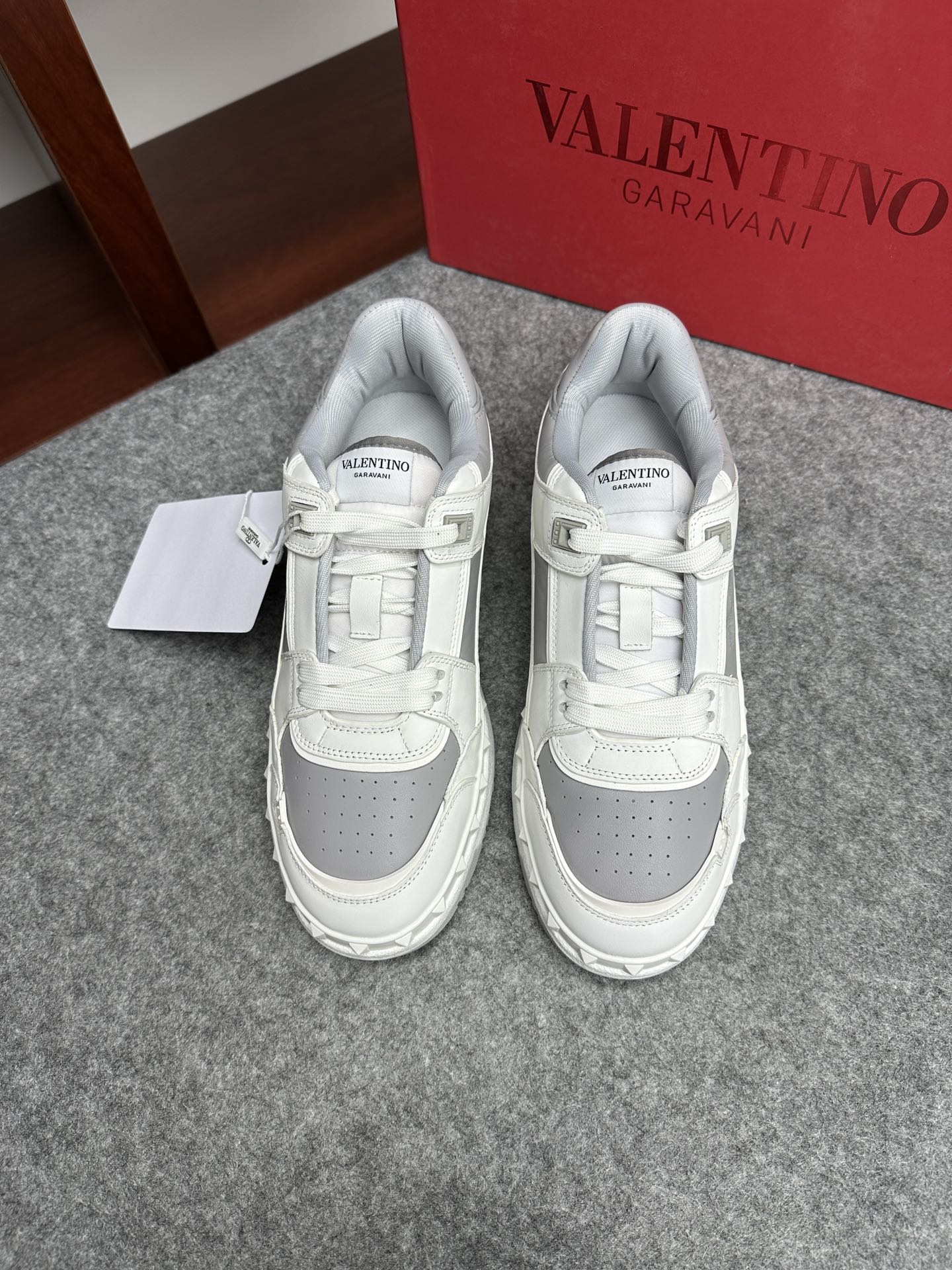 Valentino Low-Top Calfskin Sneakers - Luxury Footwear