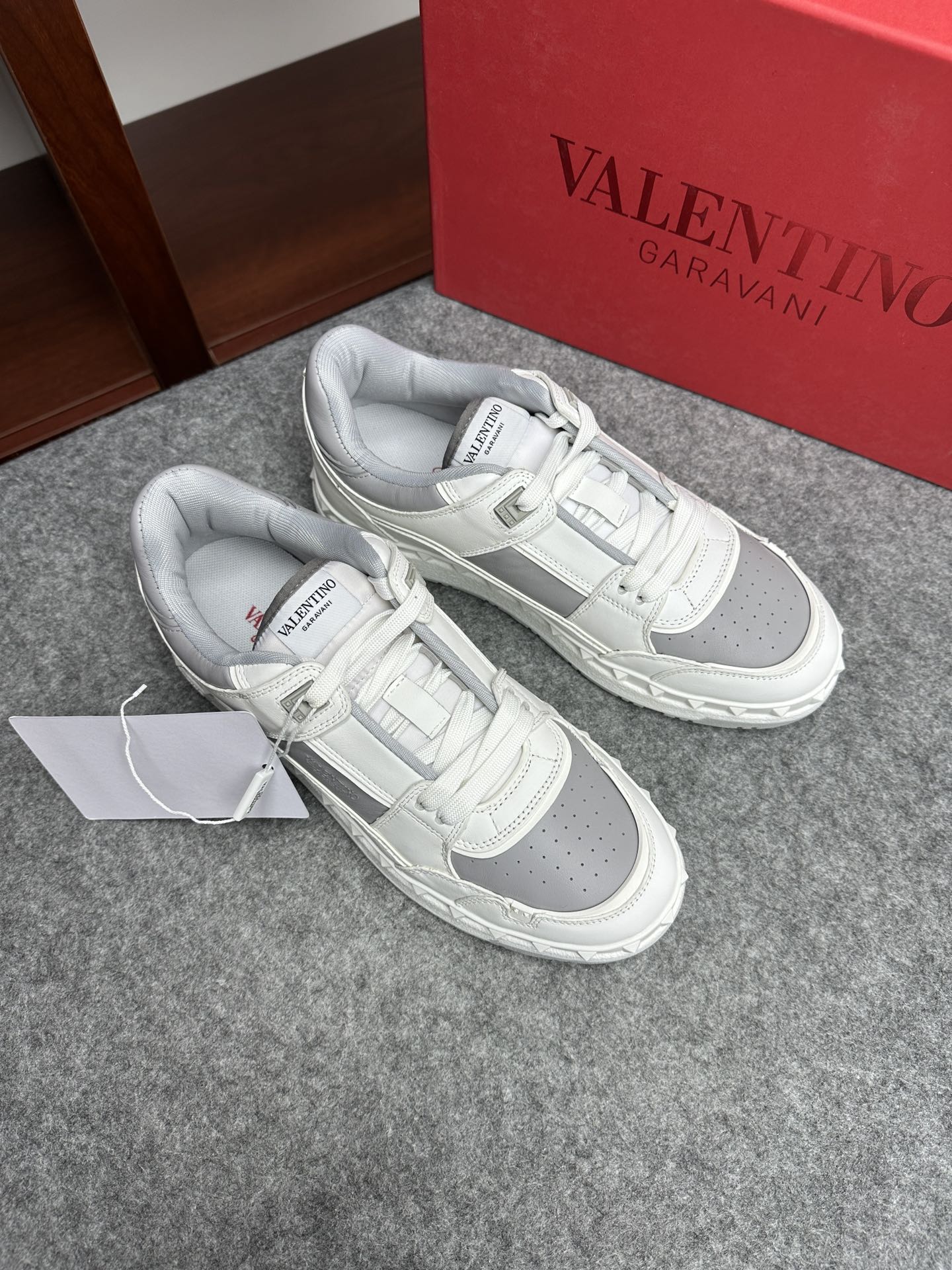 Valentino Low-Top Calfskin Sneakers - Luxury Footwear