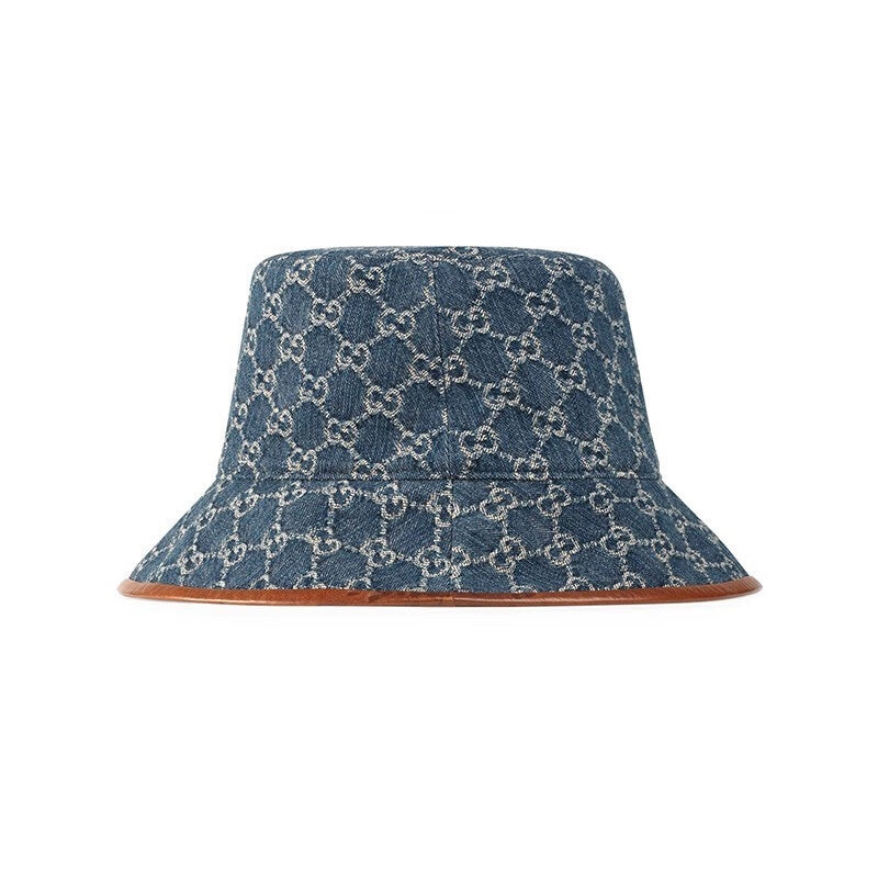 Classic Retro Jacquard Lined Bucket Hat