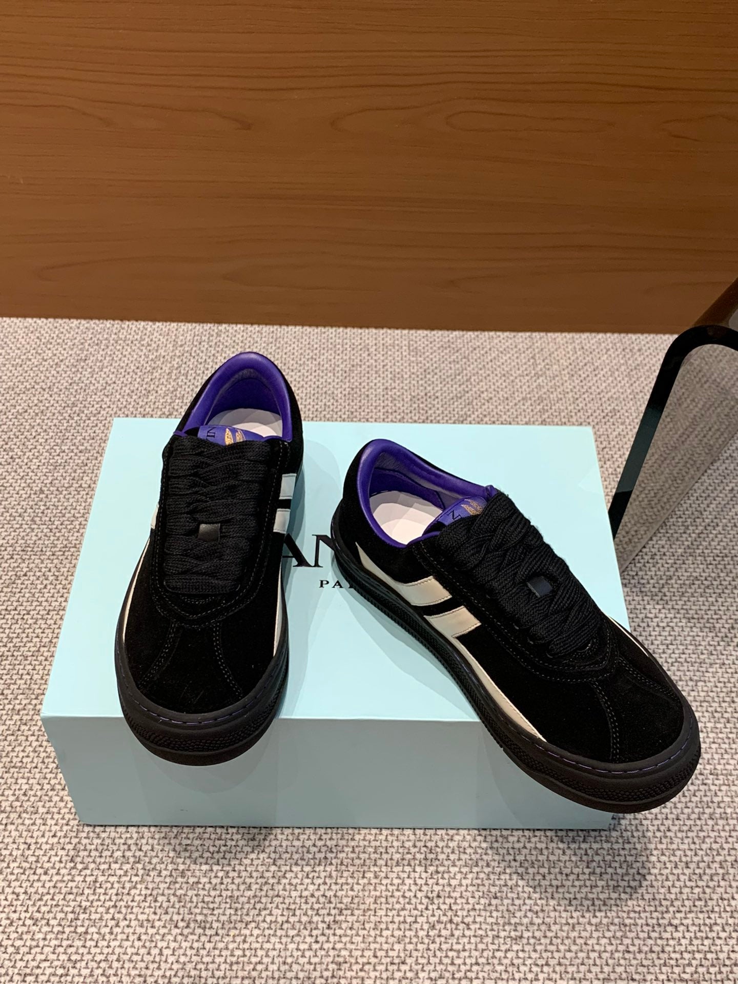 Lanvin Unisex Thick Sole Sneakers â€“ 2024 Collection