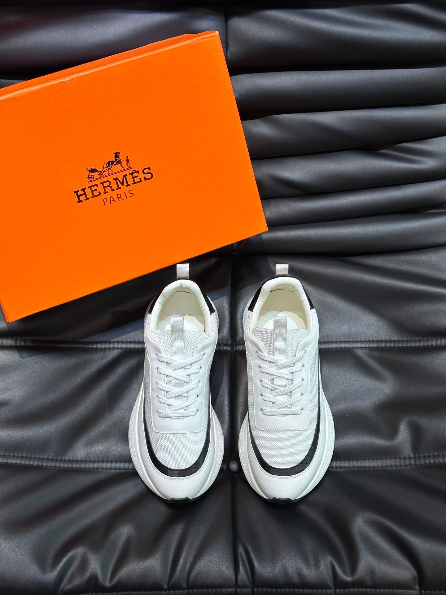 HermÃ¨s Hugo Thick-Soled Sneakers for Men - Luxury Casual Footwear