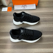 HermÃ¨s High-End Tumbled Calfskin Sneakers