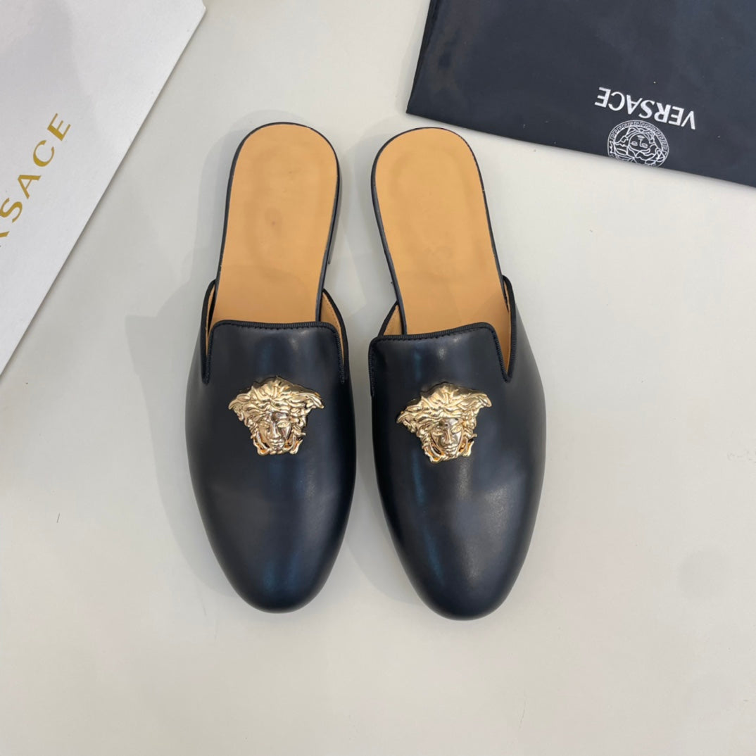 Versace Half-Pants - Premium Cowhide & Sheepskin