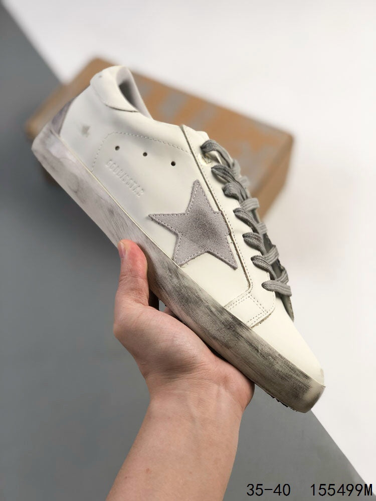 ** Golden Goose Super Star Dirty Sneakers - 2021 Official Model

**