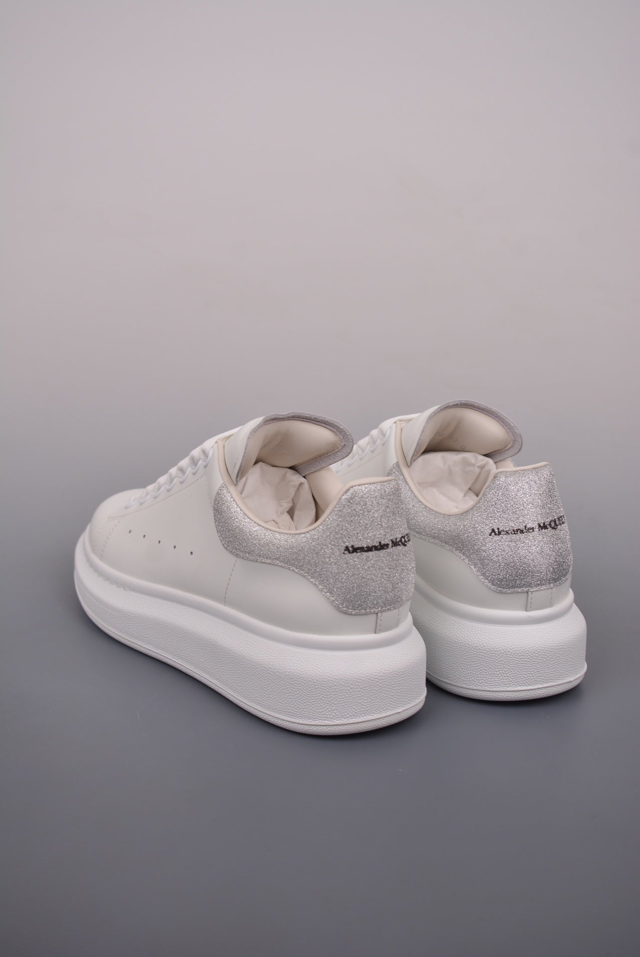 Alexander McQueen Oversized Luxury Sneakers - Authentic High-End Fashion Footwear
