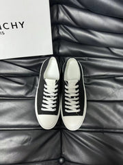 Givenchy Luxury Nappa Calfskin & Denim Canvas Shoes
