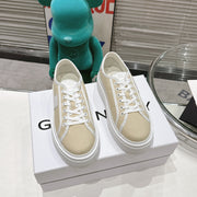 Givenchy City Casual Sneakers for Couples - Stylish Low-Top Lace-Up Shoes