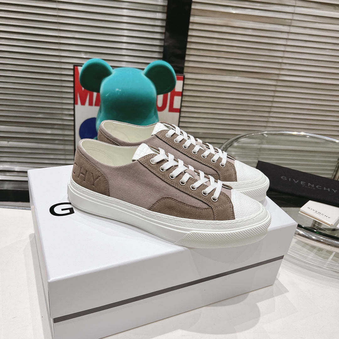 Givenchy City Series Couple Sneakers - Premium Canvas & Suede