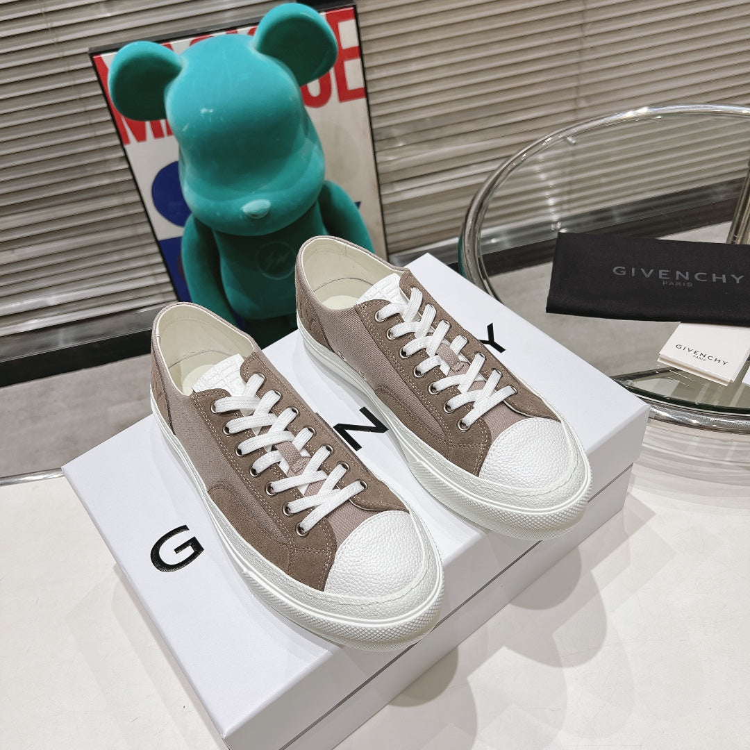 Givenchy City Series Couple Sneakers - Premium Canvas & Suede