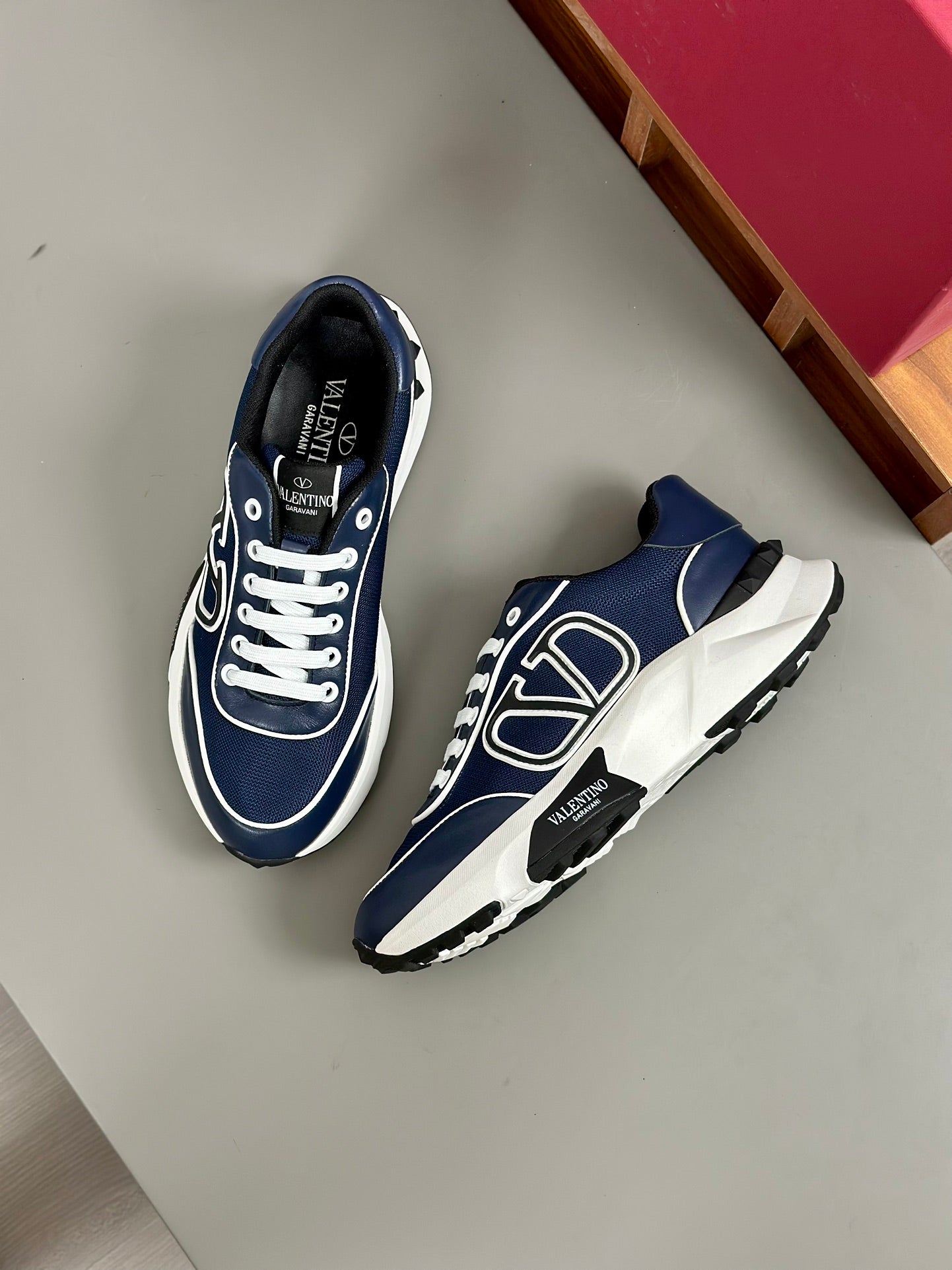 Valentino Premium Nappa Calfskin Sneakers
