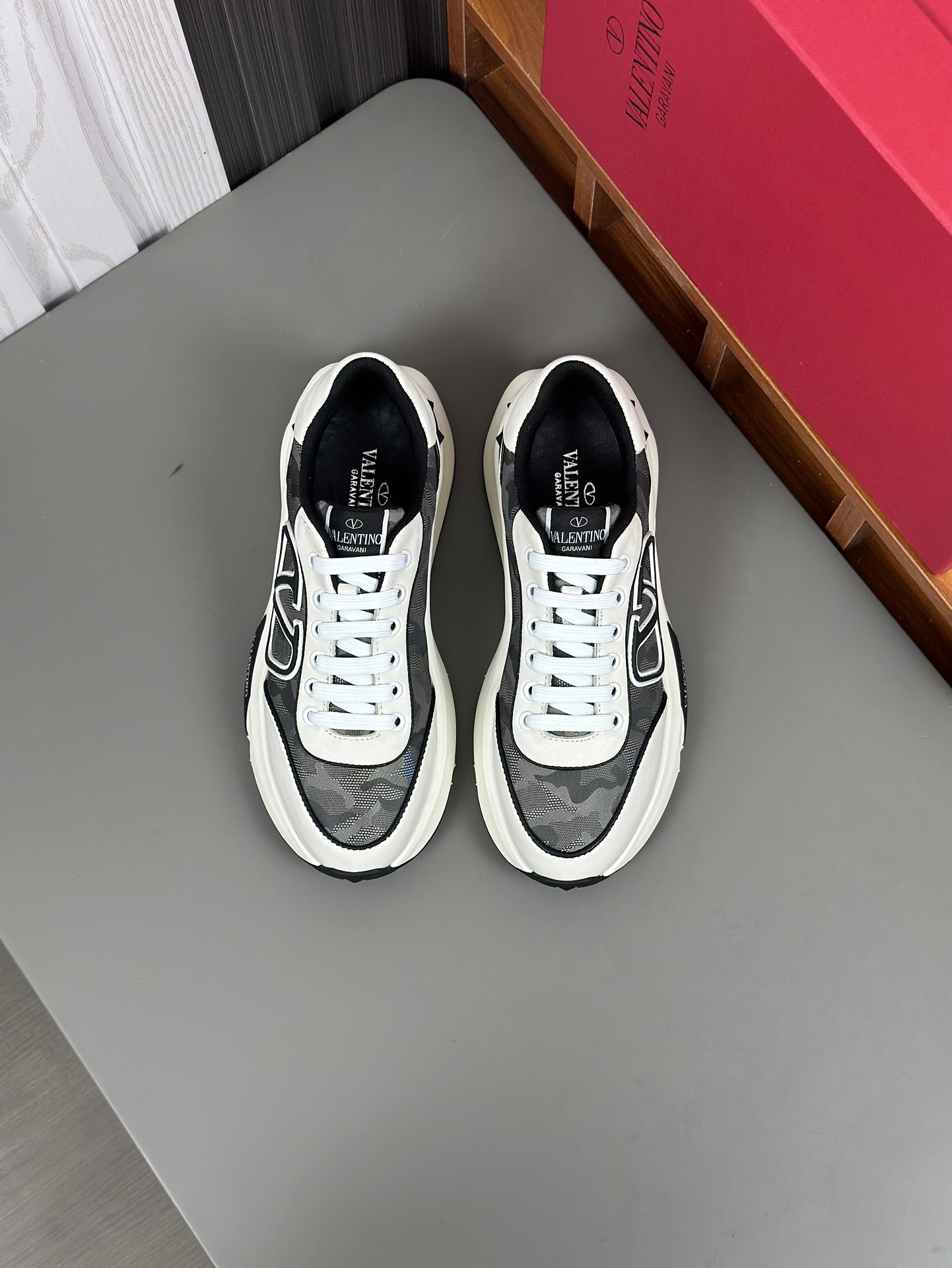 Valentino Luxury Nappa Calfskin Sneakers