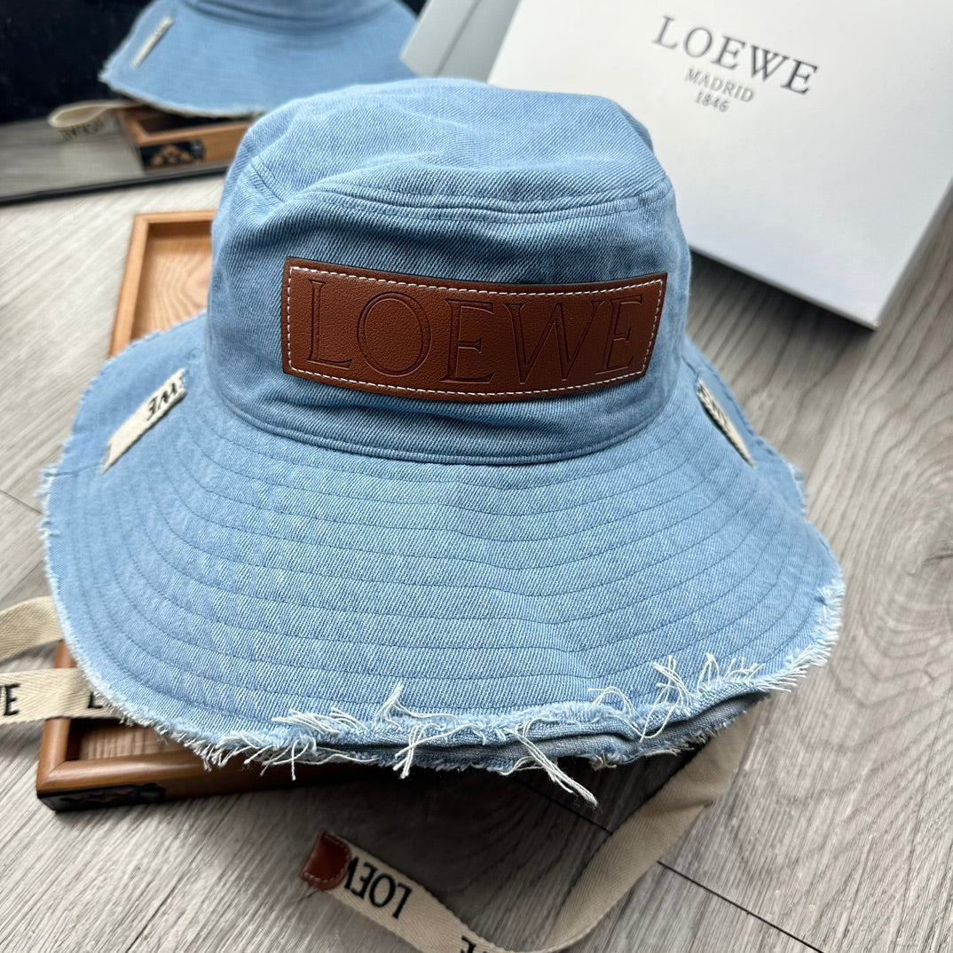 Genuine LOEWE Pastoral Bucket Hat - Unisex Fashion Trend