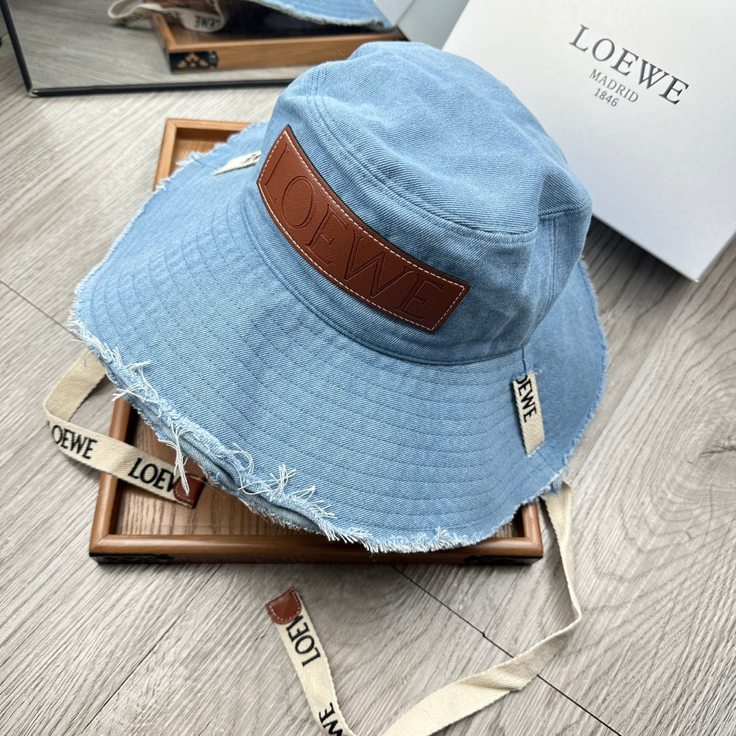 Genuine LOEWE Pastoral Bucket Hat - Unisex Fashion Trend