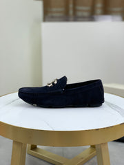 Luxury Dolce & Gabbana DG Pea Shoes â€“ High-Quality Calfskin Design