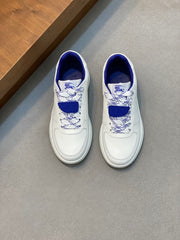 High-End Burberry Luxury Leather Shoes for Men