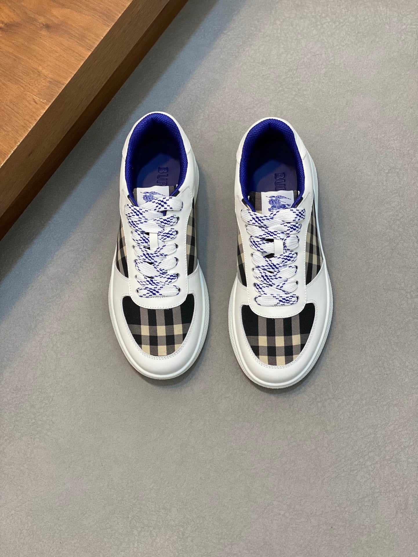 Burberry Premium Leather Shoes - Customizable Sizes 38-45