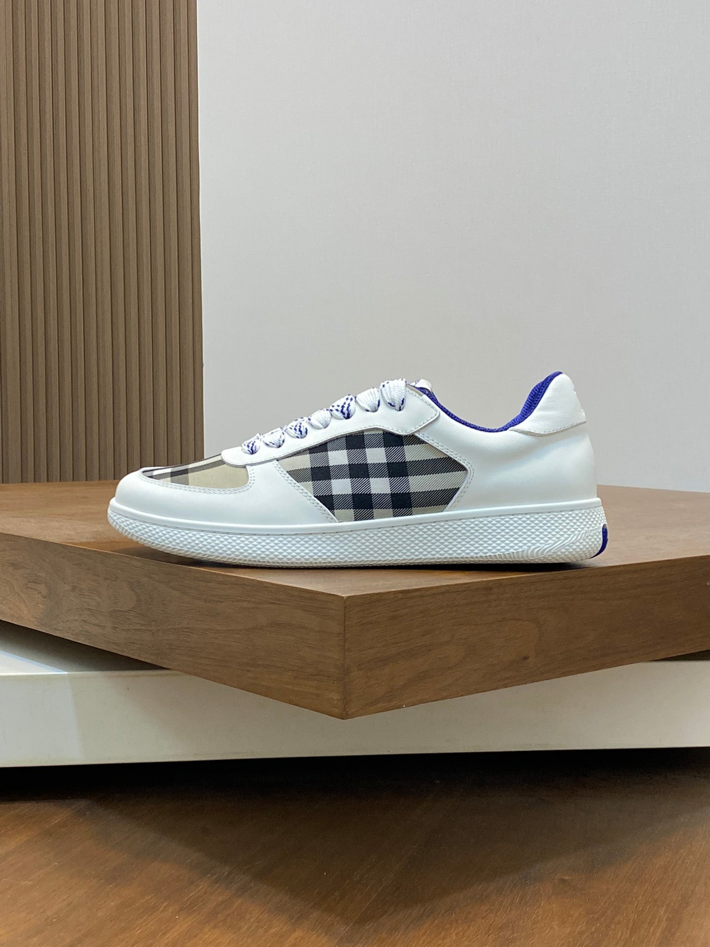 Burberry Luxury Leather Sneakers for Men | Custom Fit Available