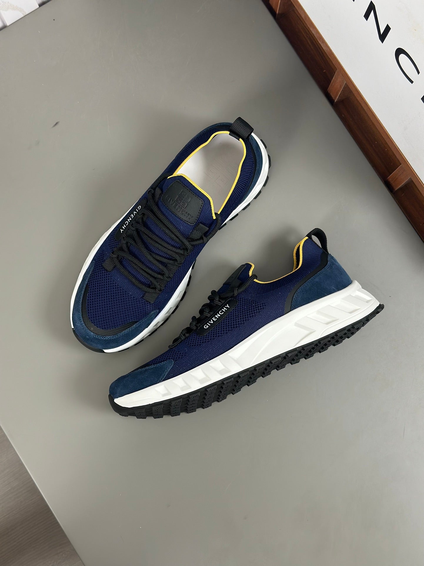 Givenchy Luxury Nappa and Suede Sneakers for Men