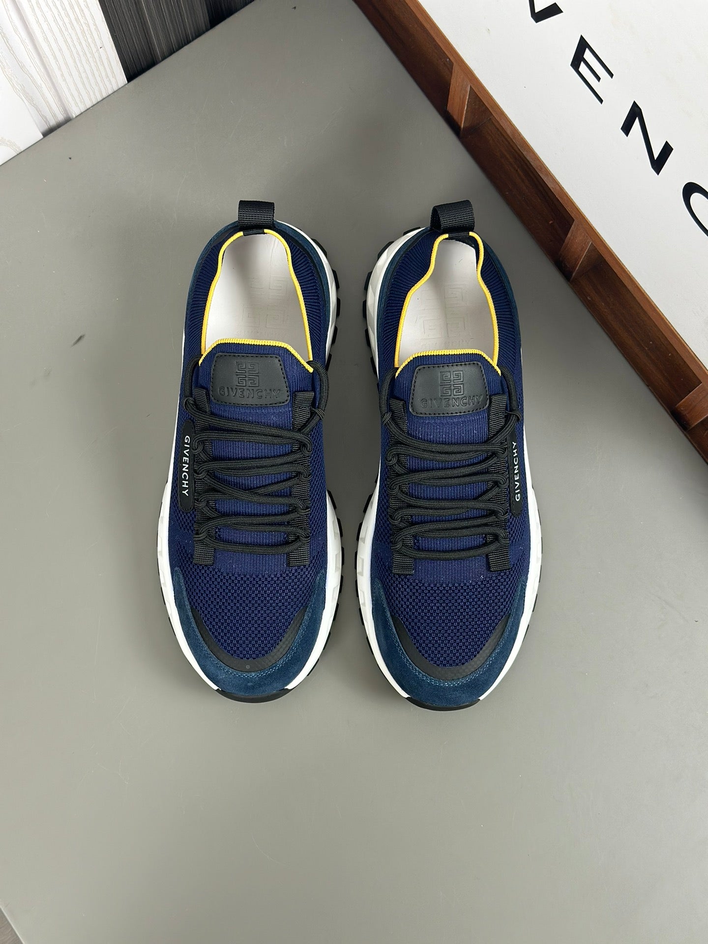 Givenchy Luxury Nappa and Suede Sneakers for Men