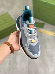 Gucci Men's High-End Calfskin Sneakers - Customizable Fit