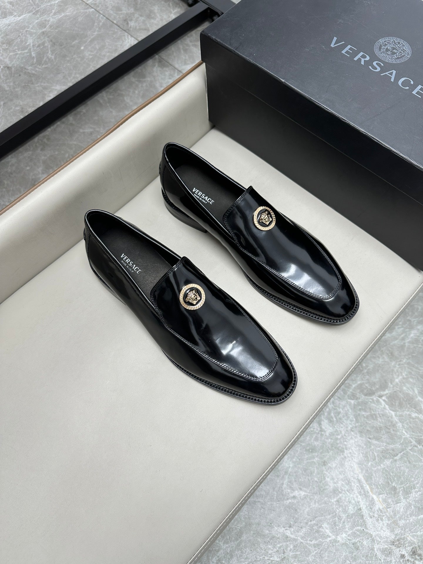 Versace Premium Leather Business Shoes for Men
