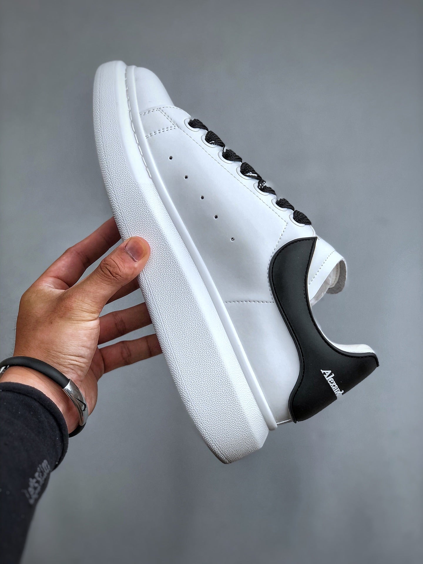 Alexander McQueen Platform White Shoes - Authentic Silk-Satin Lined